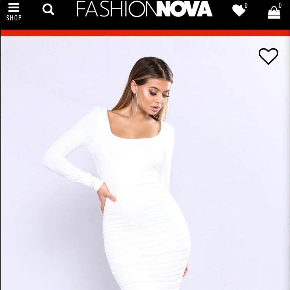 Brand New! Never Worn FashionNova Dress Size Large